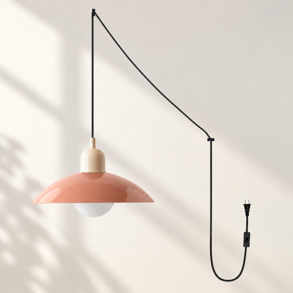 Home Decor : Mid Century Bauhaus Plug-In Pendant Light in van Vandaliamo