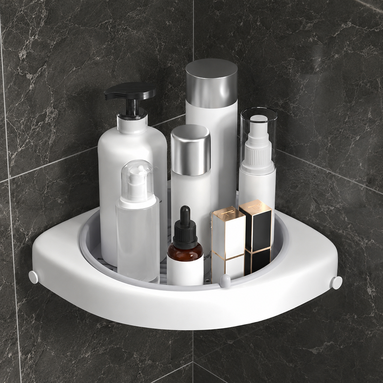 360° Rotating Corner Storage Rack