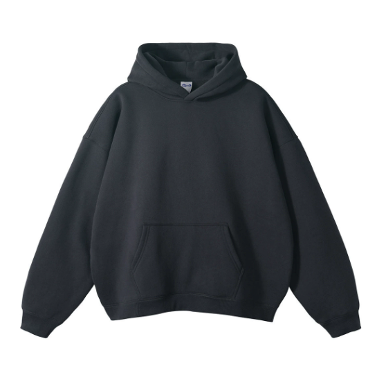 Fashion : Men's Relaxed Fit Casual Hoodie - Soft Pullover in Dark Gray van Vanda Liamo
