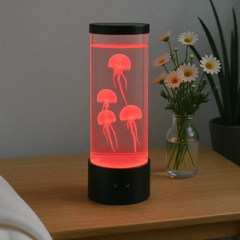 Home Decor : Jellyfish Aquarium LED Mood Lamp - Color Changing in van Vandaliamo