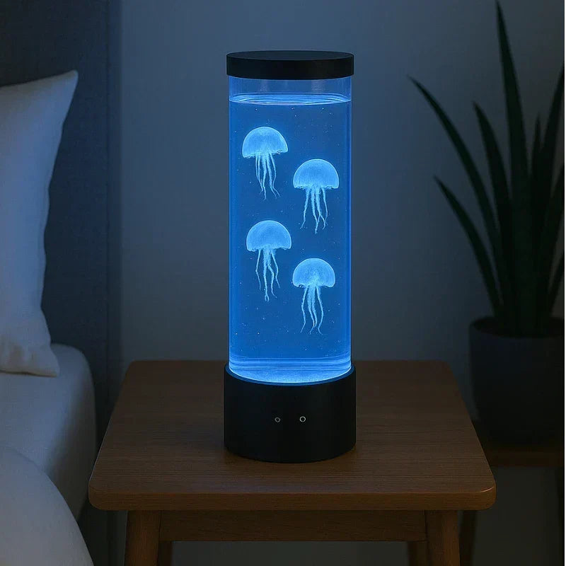 Home Decor : Jellyfish Aquarium LED Mood Lamp - Color Changing in Default Title van Vandaliamo