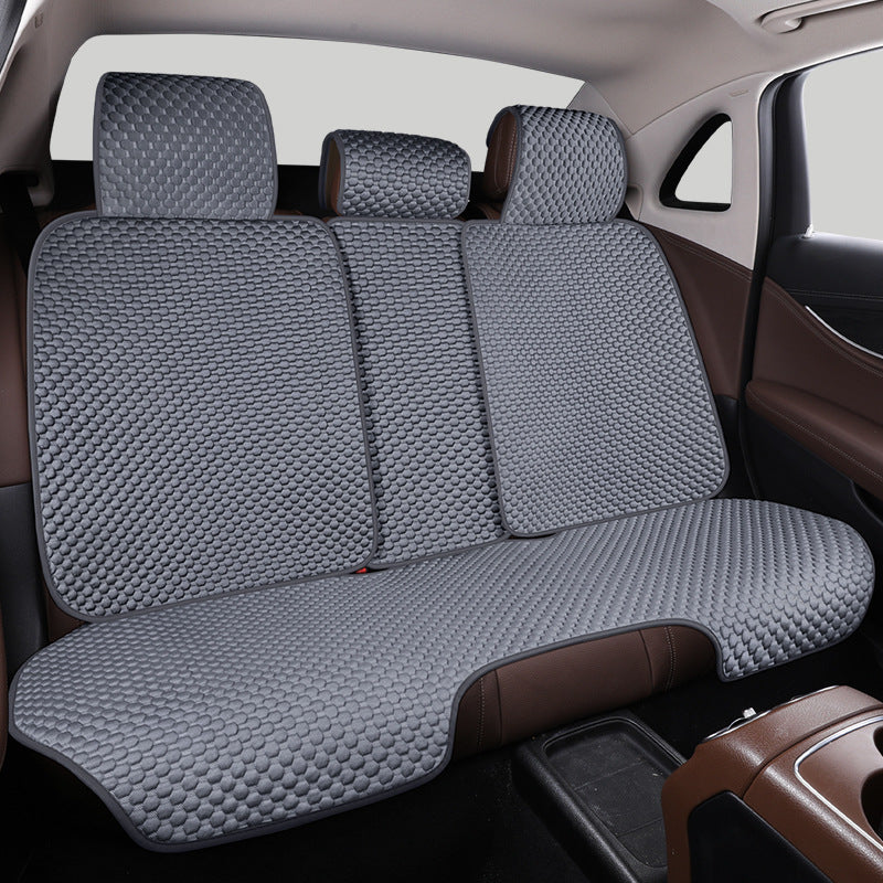 Garage & Vehicles : Cooling, breathable car seat protector in Gray Back Seat van Vandaliamo