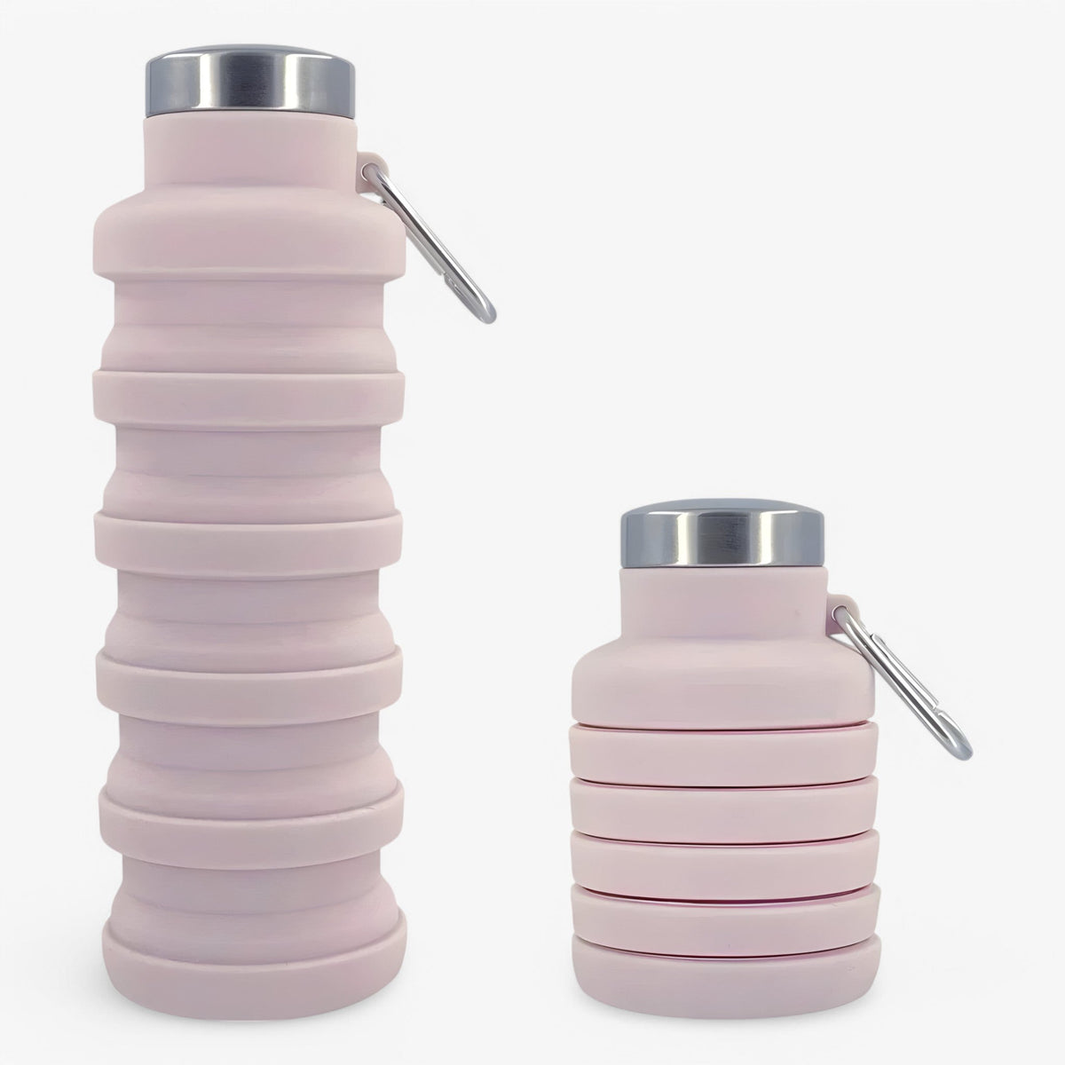 Borraccia in silicone pieghevole da 500ml Uomo - Rosa - 500ml borraccia borraccia silicone home & garden pieghevole silicone uomo water bottle - Concept Palermo