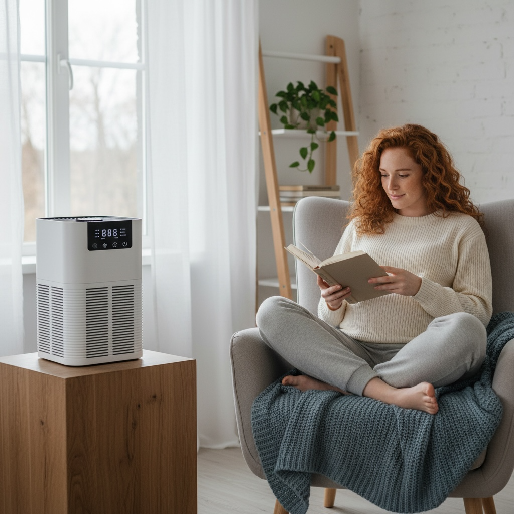 Home Decor : LuftRein HEPA Air Purifier - Compact Home Air Cleaner in van Vandaliamo