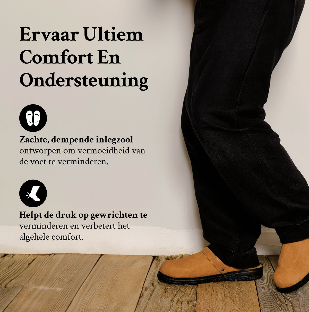 Slippers : Men's Orthopedic Leather Slippers in van Vandaliamo