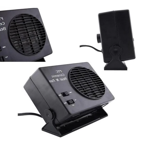 Winter Gadgets : Portable Ceramic Car Heater 300W - 12V Fast Defrost Fan in Default Title van Vandaliamo