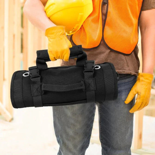 Garage & Vehicles : Roll-up tool bag for organizing tools in van Vandaliamo