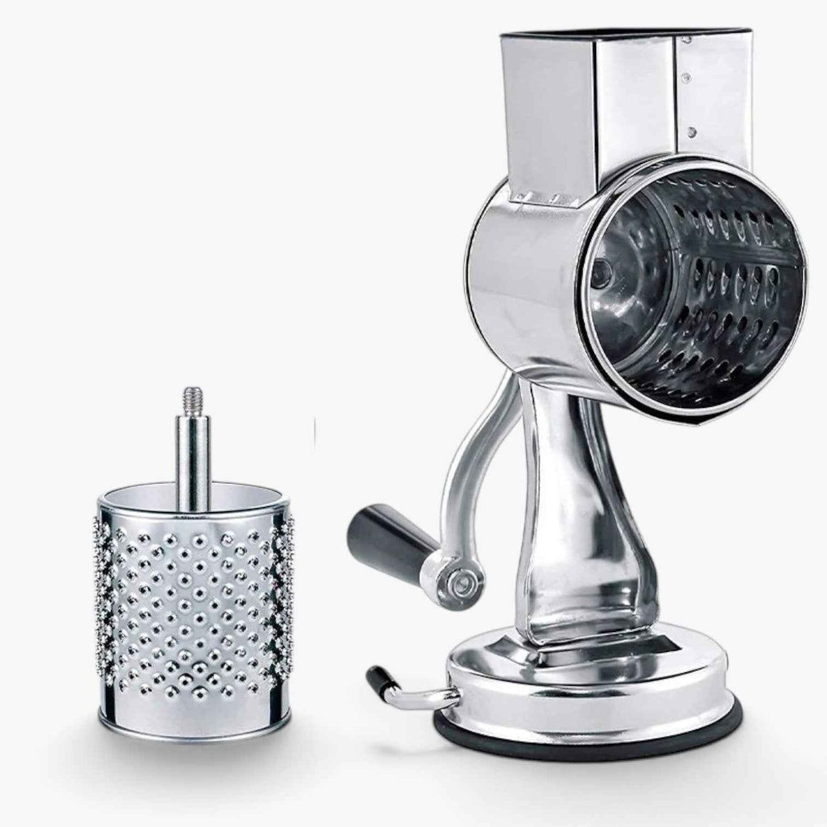 Electronics > Home Appliances > Kitchen Appliances : 5-in-1 Rotary Food Grater, Shredder & Slicer - Hands-Free Kitchen Tool in van Vandaliamo