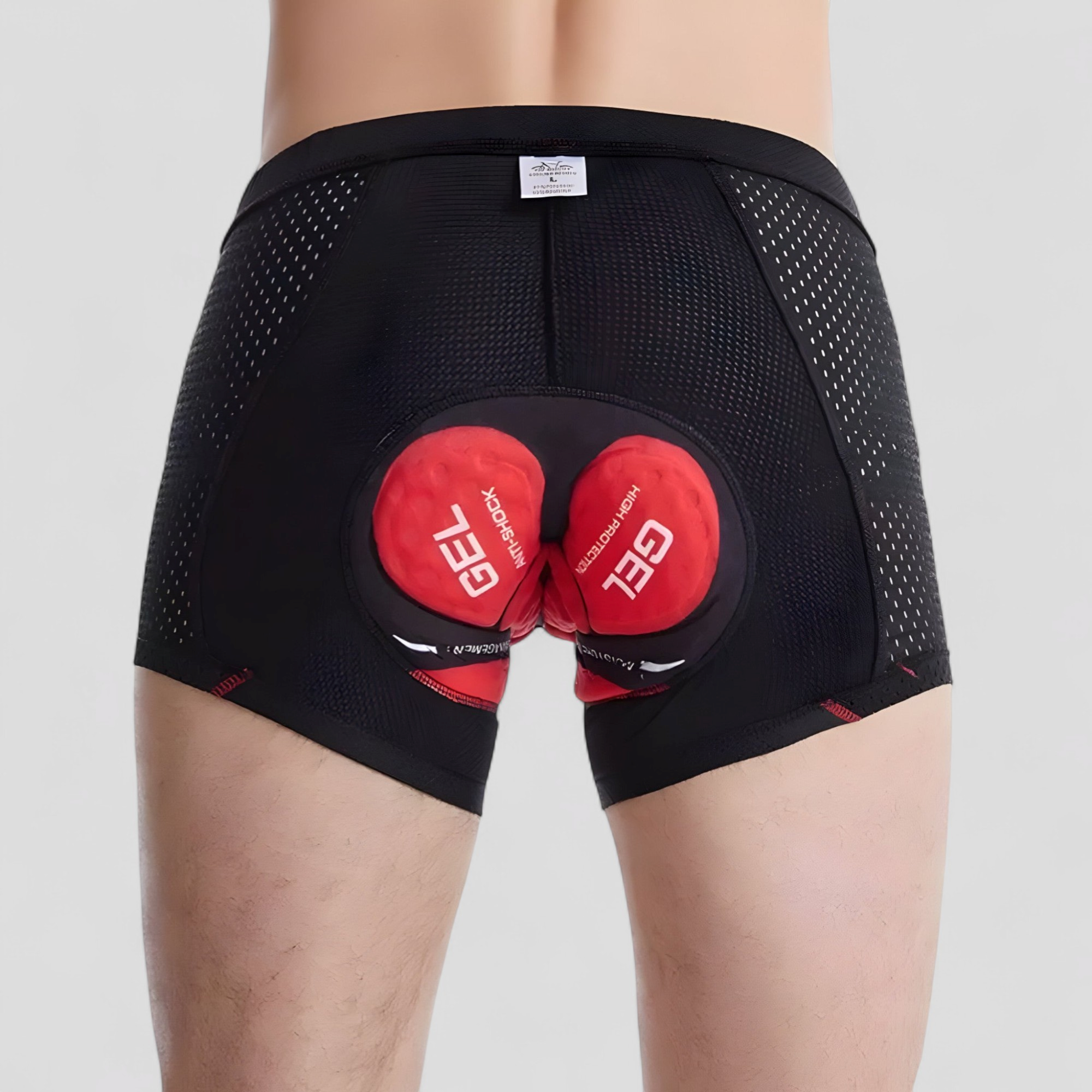 Pantaloncini da ciclismo con imbottitura in gel 5D – Traspiranti e ad asciugatura rapida - € : Men's 5D Gel Padded Breathable Cycling Shorts for Road and MTB Bikes in van Vandaliamo