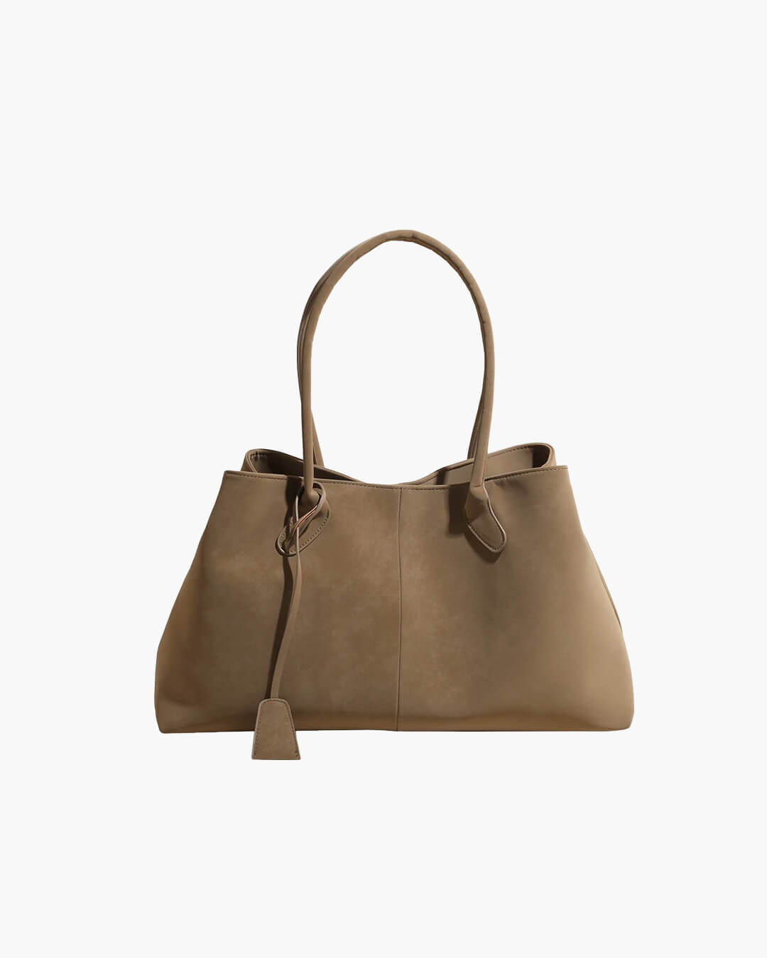 Vegan Suede Handbag Women - Luxury Shoulder Bag with Spacious Design