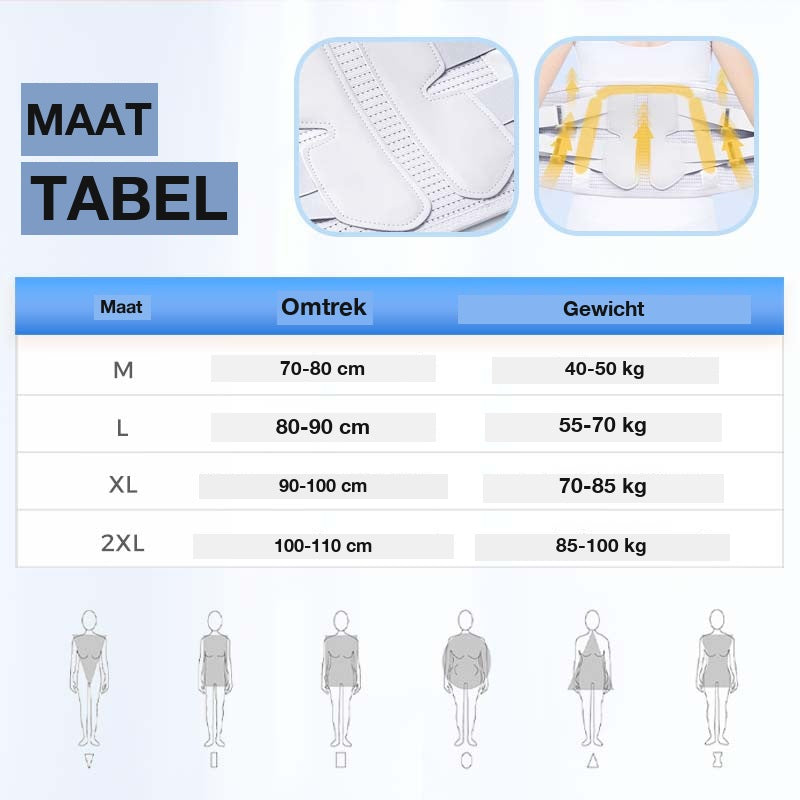 Wellness : SpineEase Posture Corrector Support Belt in van Vandaliamo