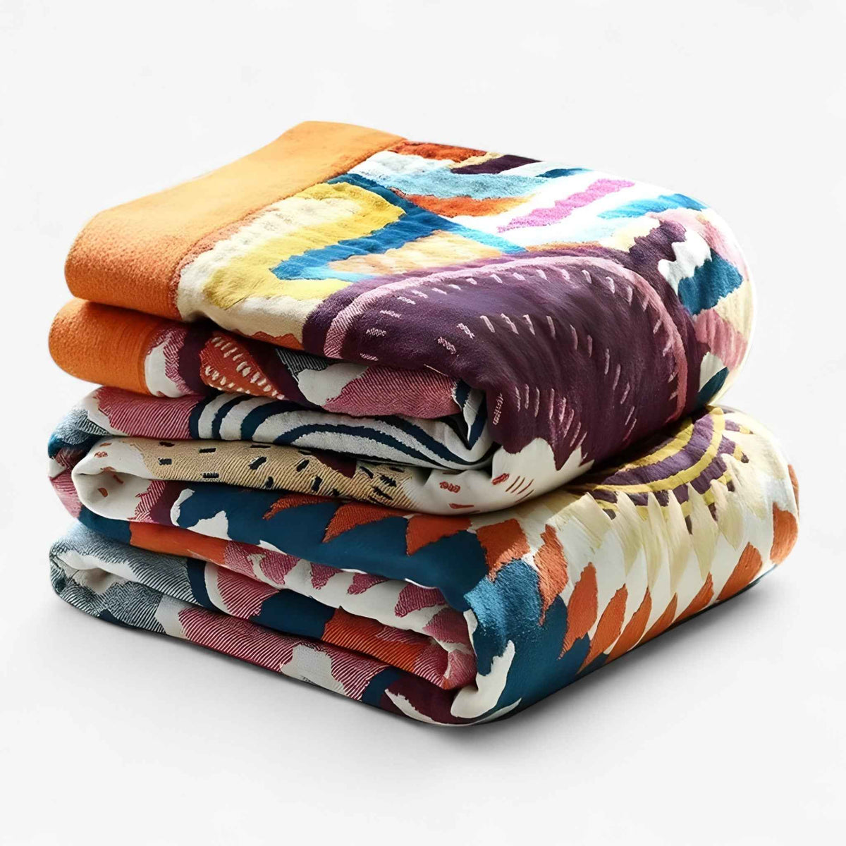 Maja-tæppet | Muntert og luksuriøst!- €25 : Boho Blanket | Cheerful and luxurious! in van Vandaliamo