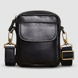 Men's Small Black Premium Everyday Shoulder Bag