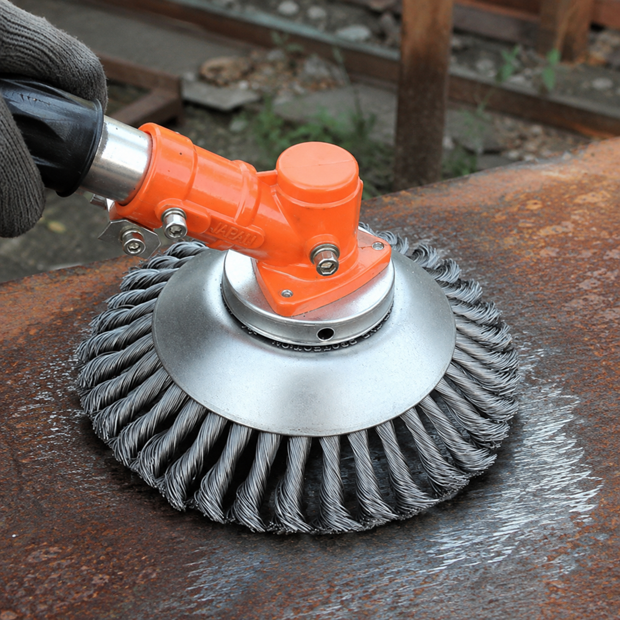 Universal Carbon Steel Weed Brush & Trimmer Head