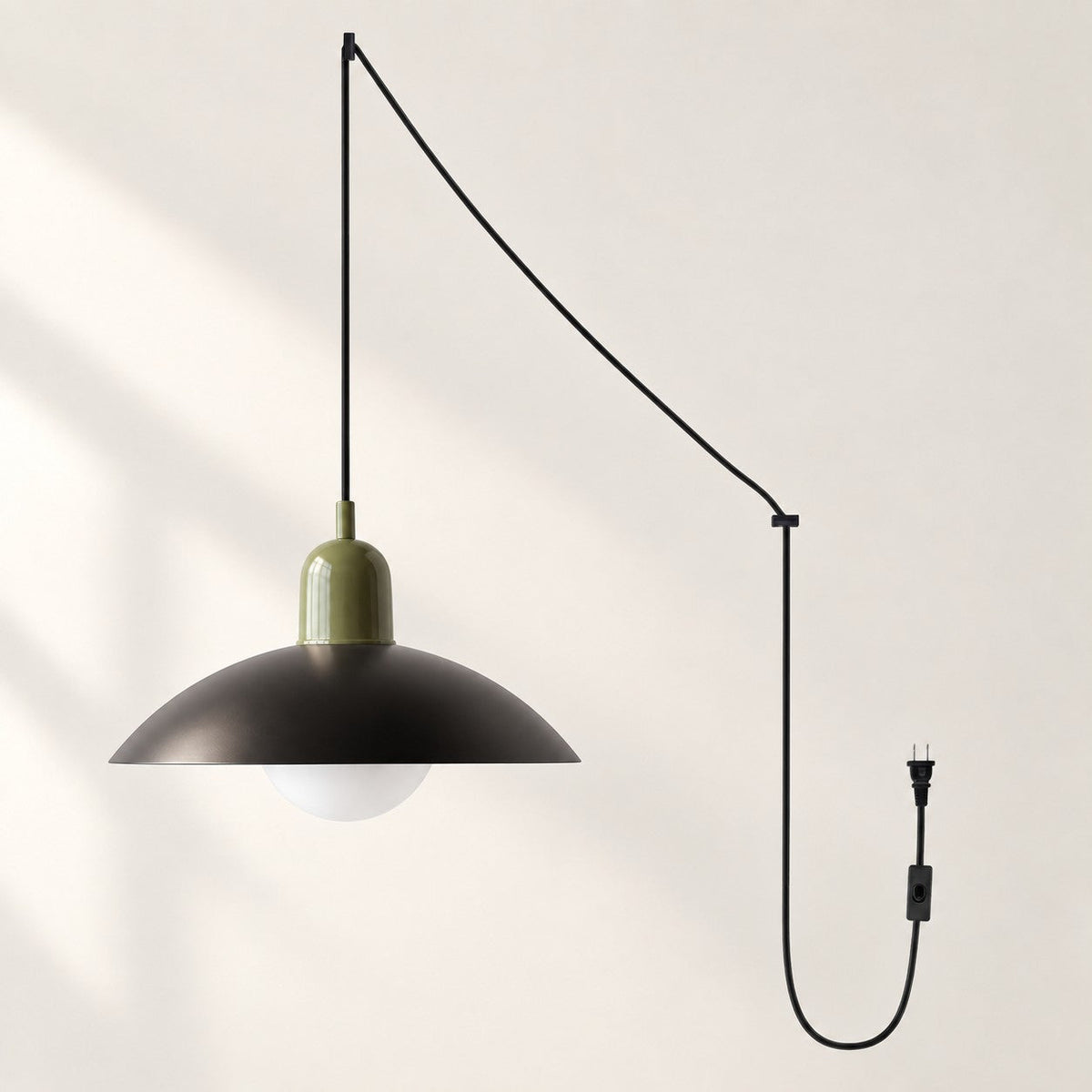 Home Decor : Mid Century Bauhaus Plug-In Pendant Light in van Vandaliamo