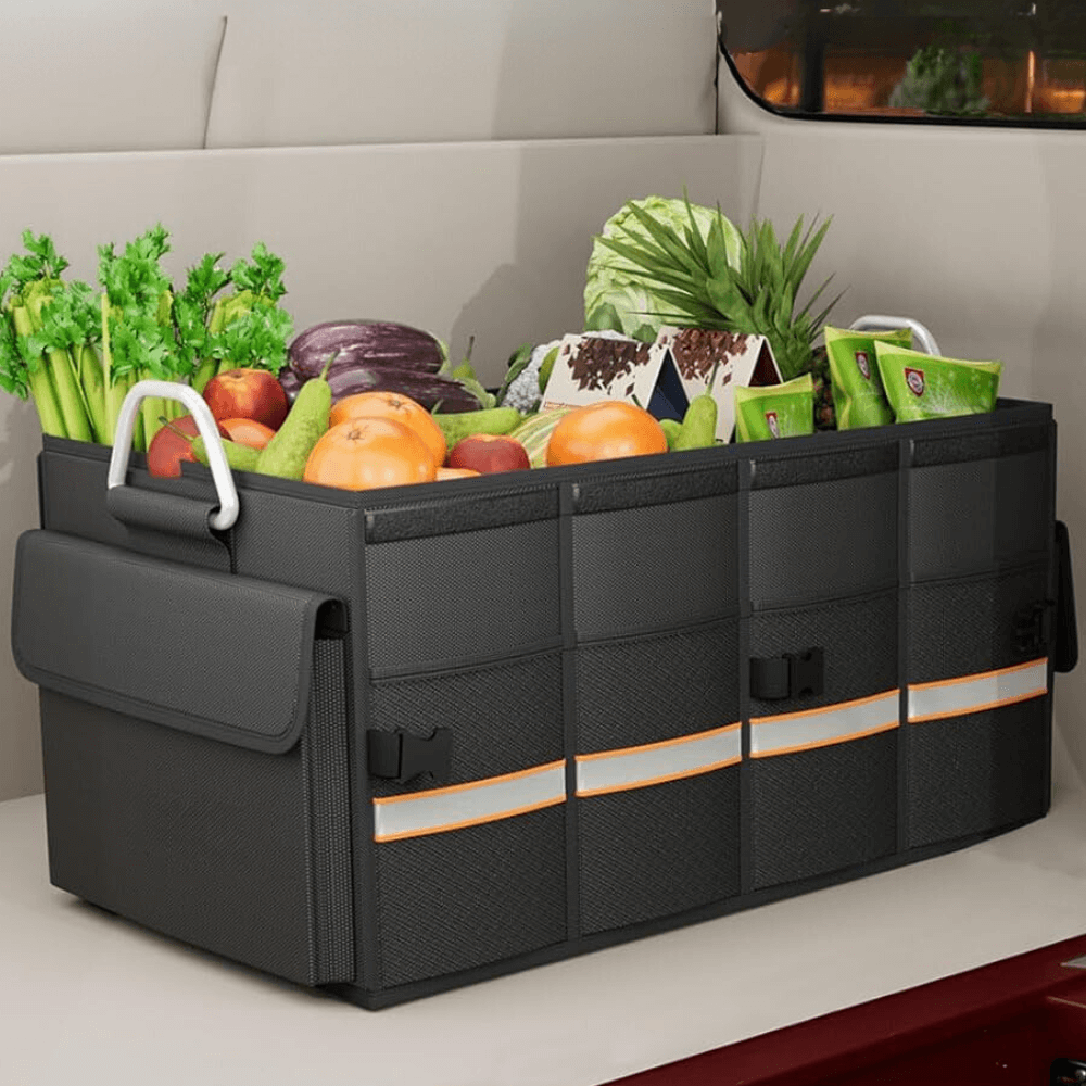Garage & Vehicles : Large Car Trunk Organizer for Easy Storage in van Vandaliamo