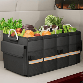 Garage & Vehicles : Large Car Trunk Organizer for Easy Storage in van Vandaliamo