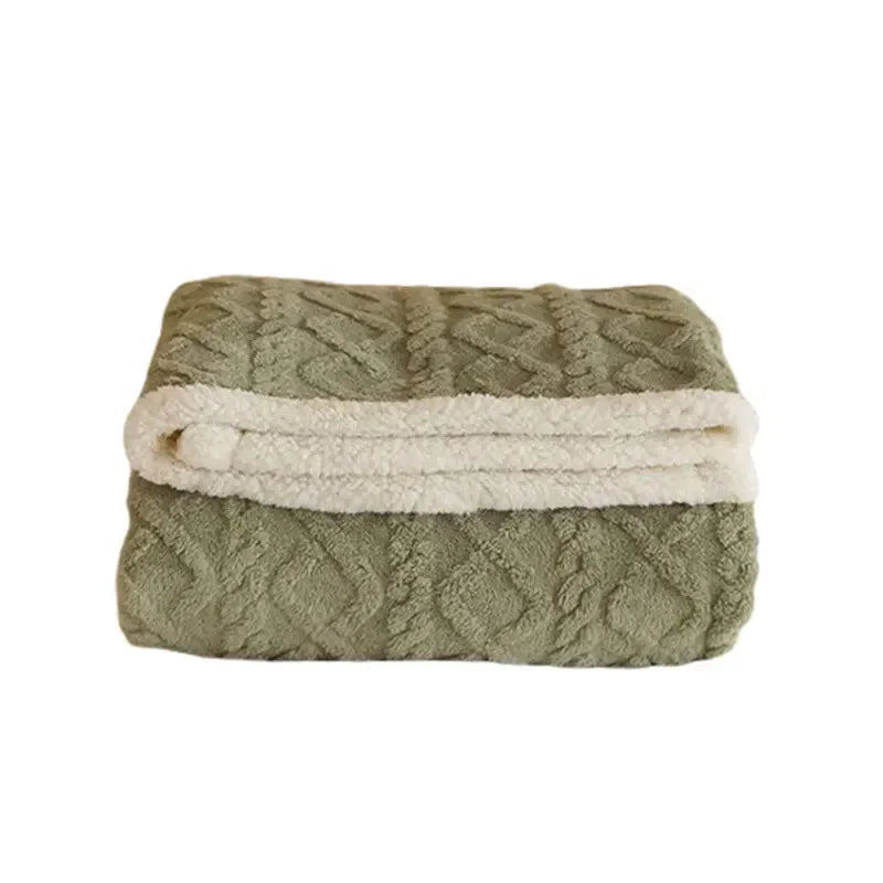 Home Decor : Thick Lambswool Winter Blanket - Ultra Warm Throw in van Vandaliamo