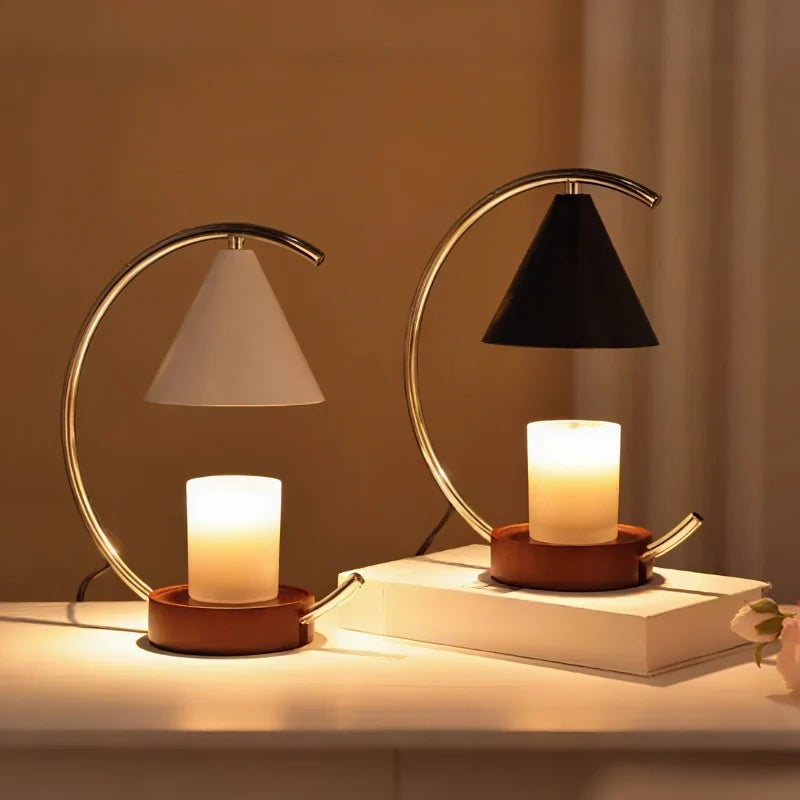 Moonveil Wax Warmer Lamp – Elegant Candle & Wax Melt Warmer