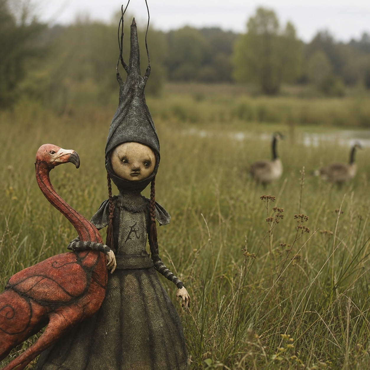 Gifts – Seasonal – Halloween : Gothic Witch Figurine with Staff in van Vandaliamo