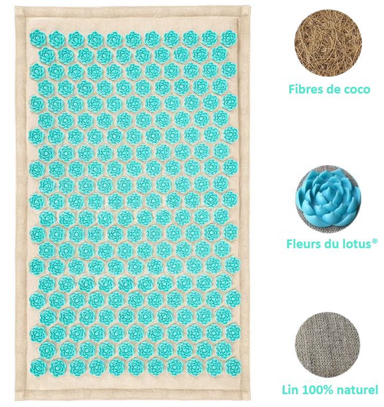 Wellness : Acupressure Mat & Pillow Set - 5500 Pressure Points in van Vandaliamo
