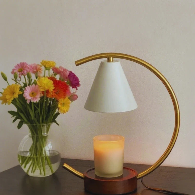 Moonveil Wax Warmer Lamp – Elegant Candle & Wax Melt Warmer