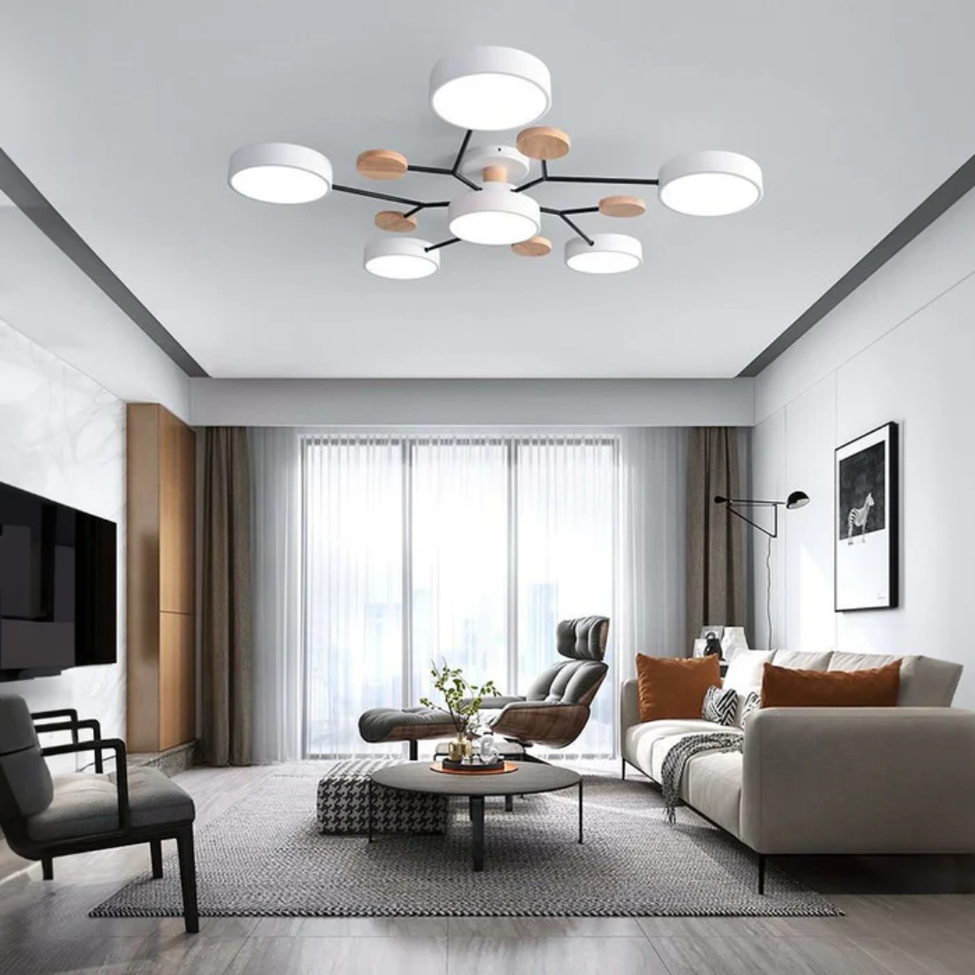Ceiling Light : Modern Round LED Ceiling Light in van Vanda Liamo