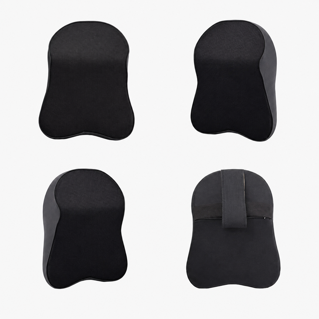 Memory Foam Car Seat Neck and Back Pillow