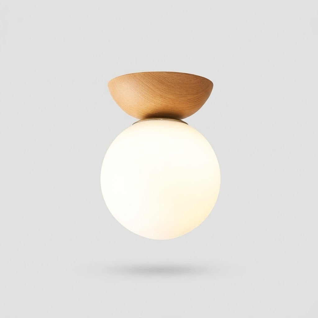 Globe LED Ceiling Light - Flush Mount