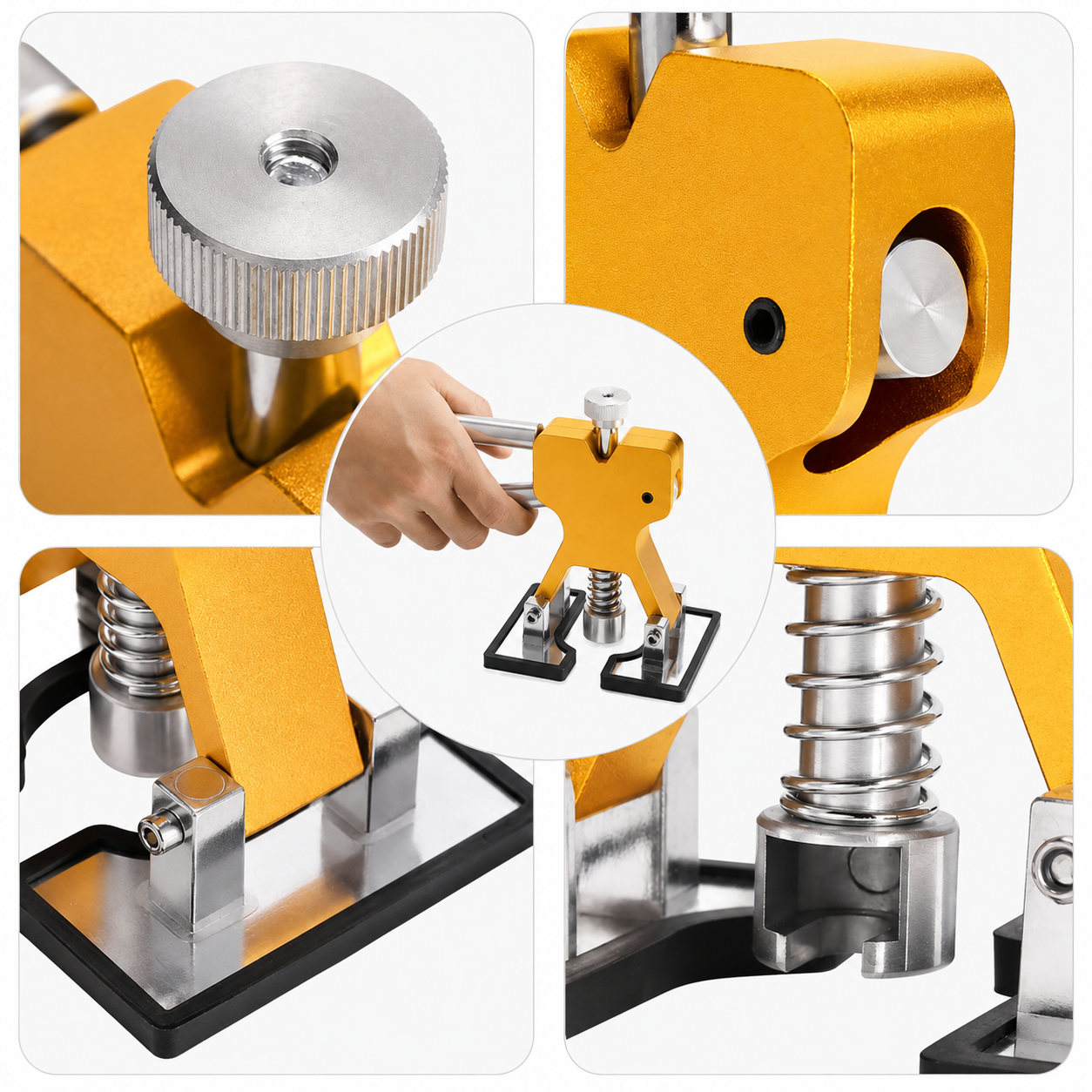 Paintless Car Dent Repair Bridge Puller Tool Set
