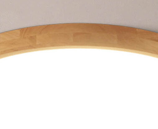 Flush Mount Ceiling Light - Nordic Solid Wood LED