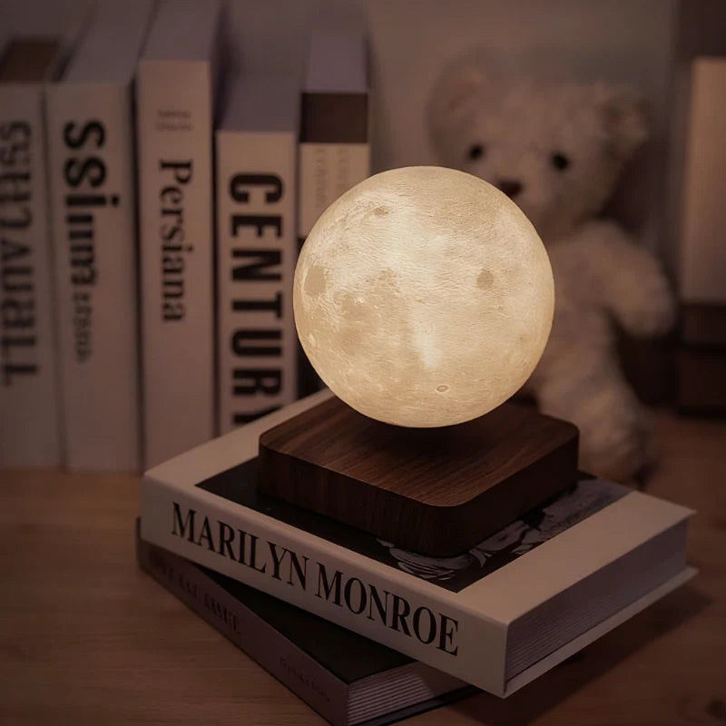 EtherealOrbit Levitating Lamp – Magnetic Floating Moon & Saturn Light