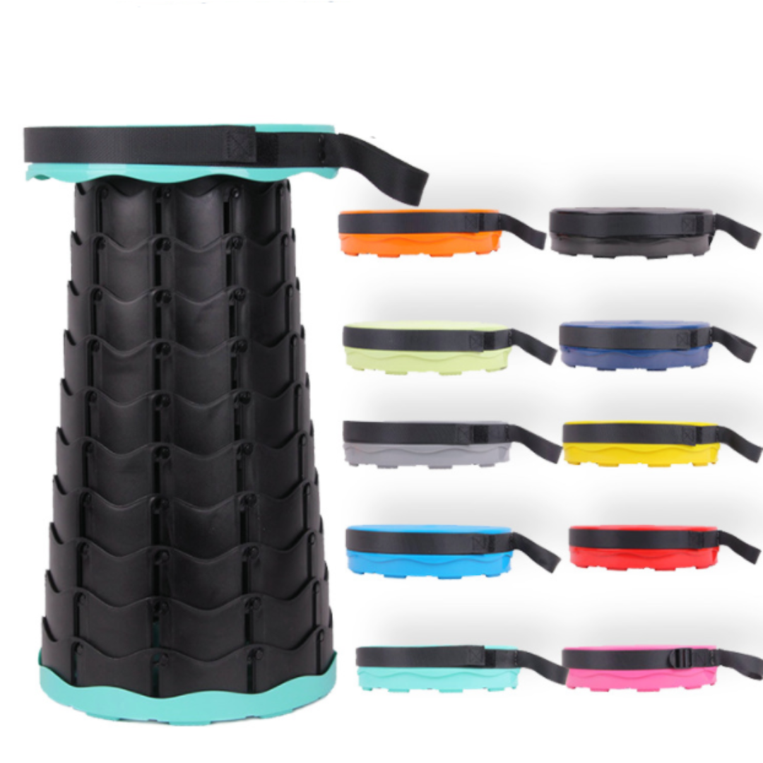 house & garden : Foldable stool with 4 seat heights in van Vandaliamo
