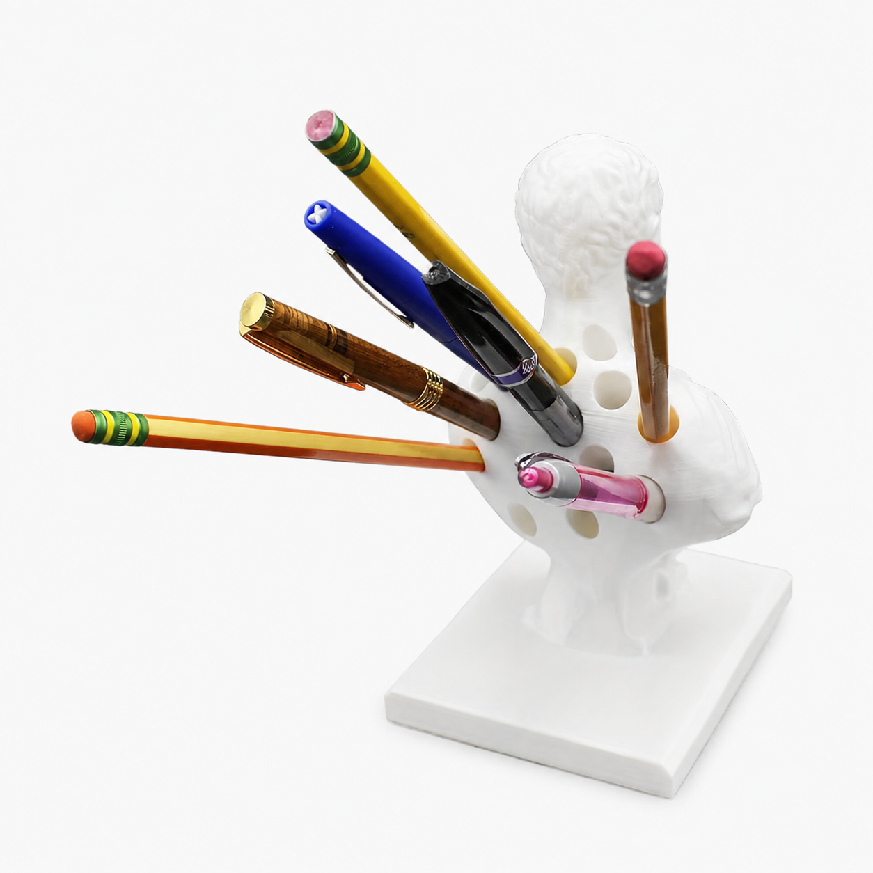 Vintage Desk Pen Holder