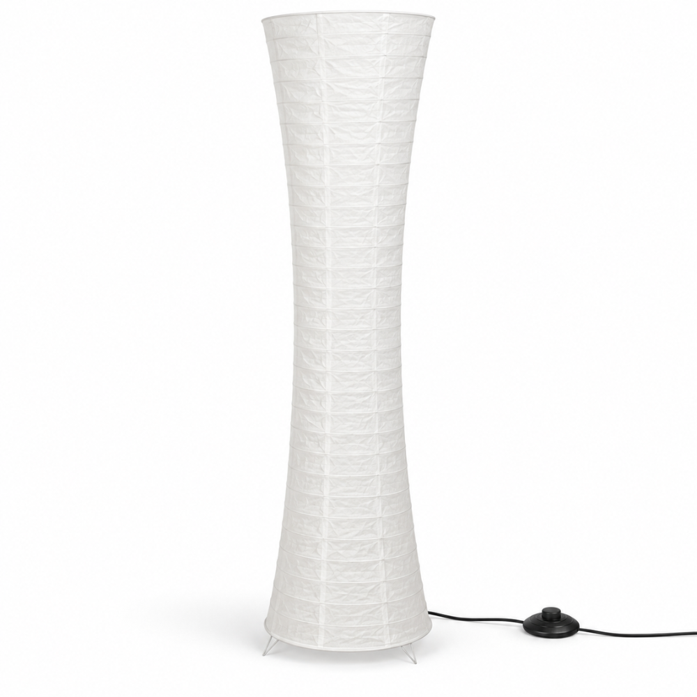 Sculptural LED Floor Lamp – Warm Living Room Ambience