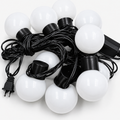 USB Terrace String Lights – Waterproof Warm White Patio Decor