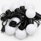 USB Terrace String Lights – Waterproof Warm White Patio Decor