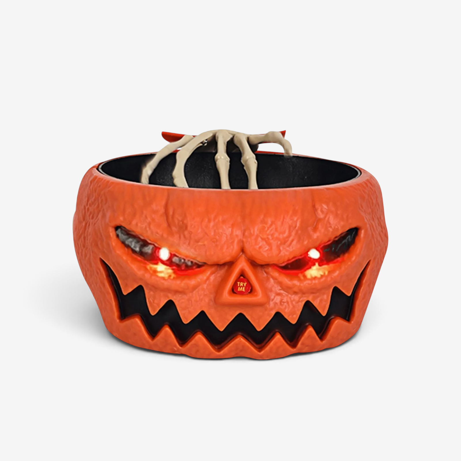 Gifts – Seasonal – Halloween : Motion Sensor Skeleton Hand Candy Bowl in Pumpkin van Vandaliamo