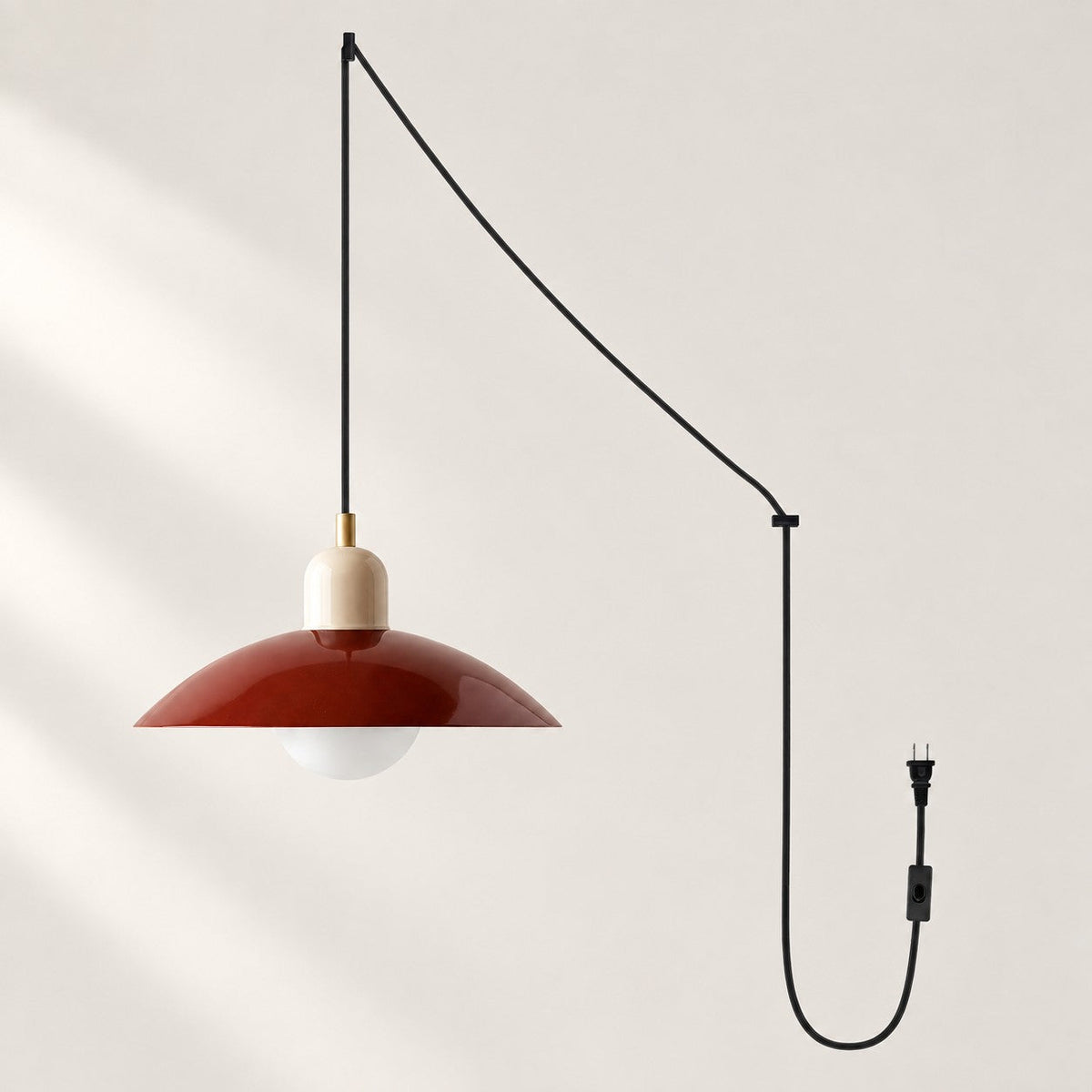 Home Decor : Mid Century Bauhaus Plug-In Pendant Light in van Vandaliamo