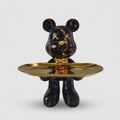 Decorative Bear Storage Tray Figurine