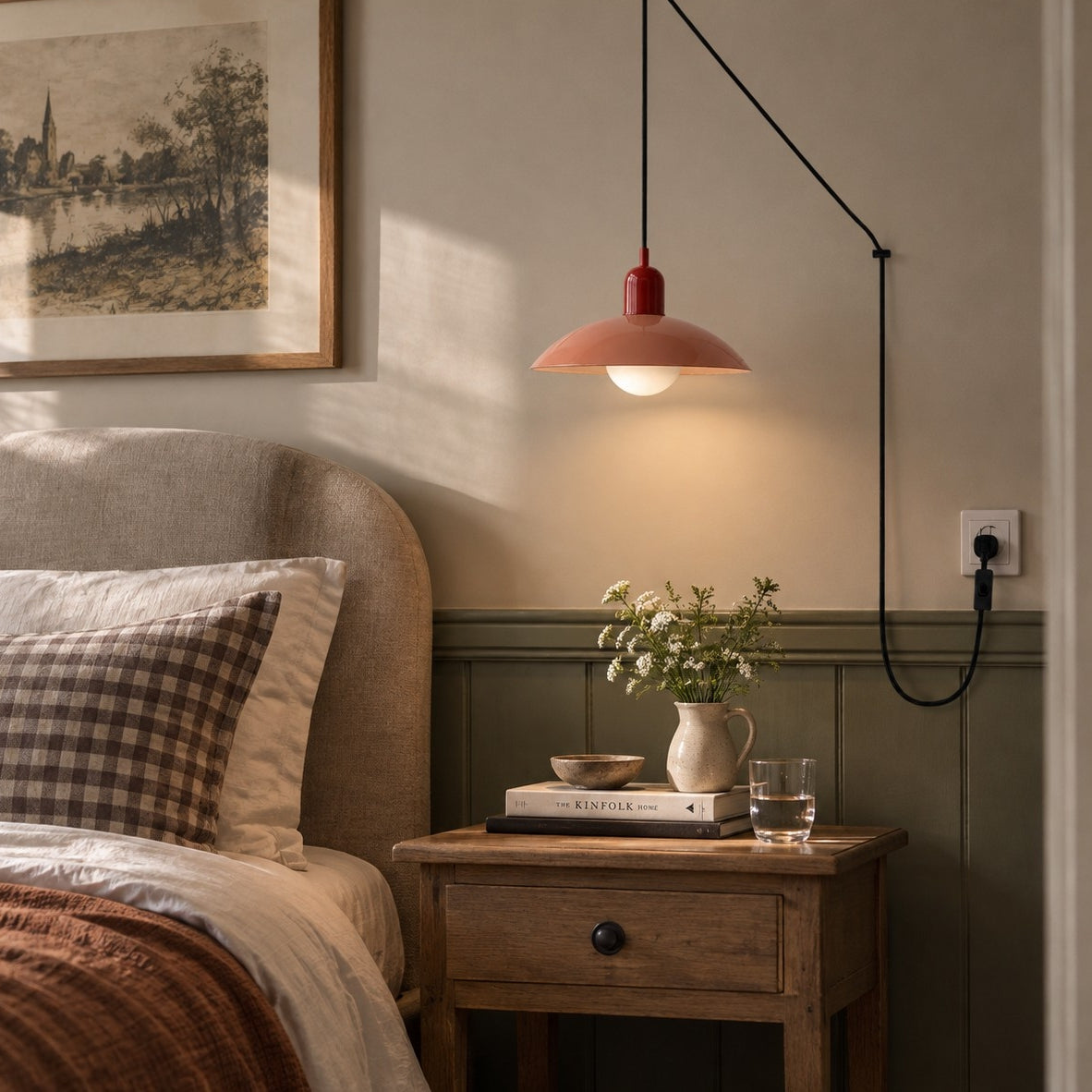 Home Decor : Mid Century Bauhaus Plug-In Pendant Light in van Vandaliamo