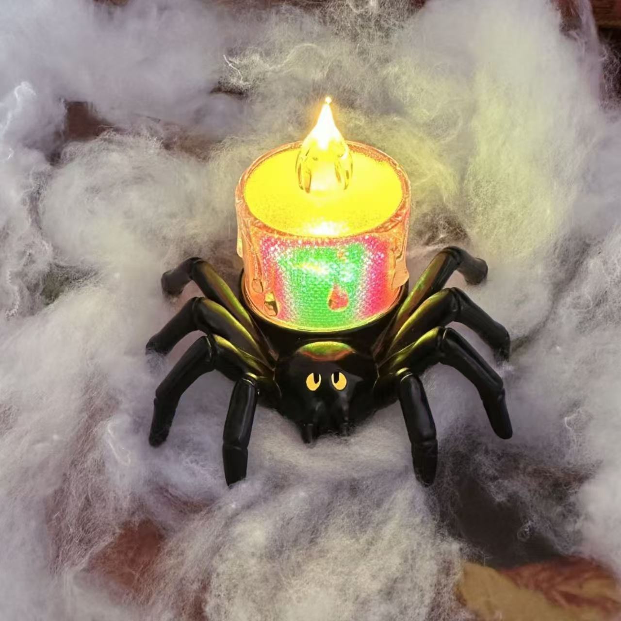 Gifts – Seasonal – Halloween : Spider-Shaped Decorative Halloween Candle Holder in van Vandaliamo