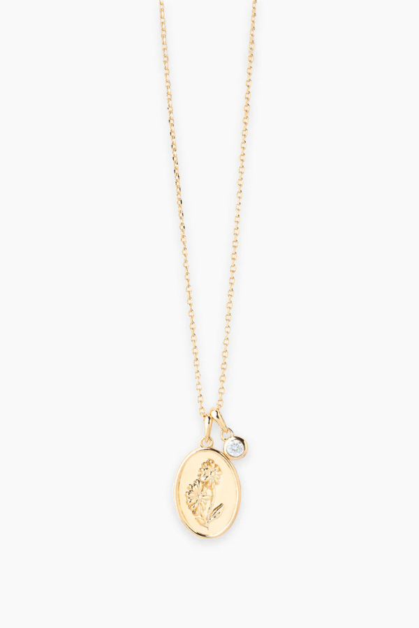 Necklace : Birth Month Necklace in April van Vandaliamo