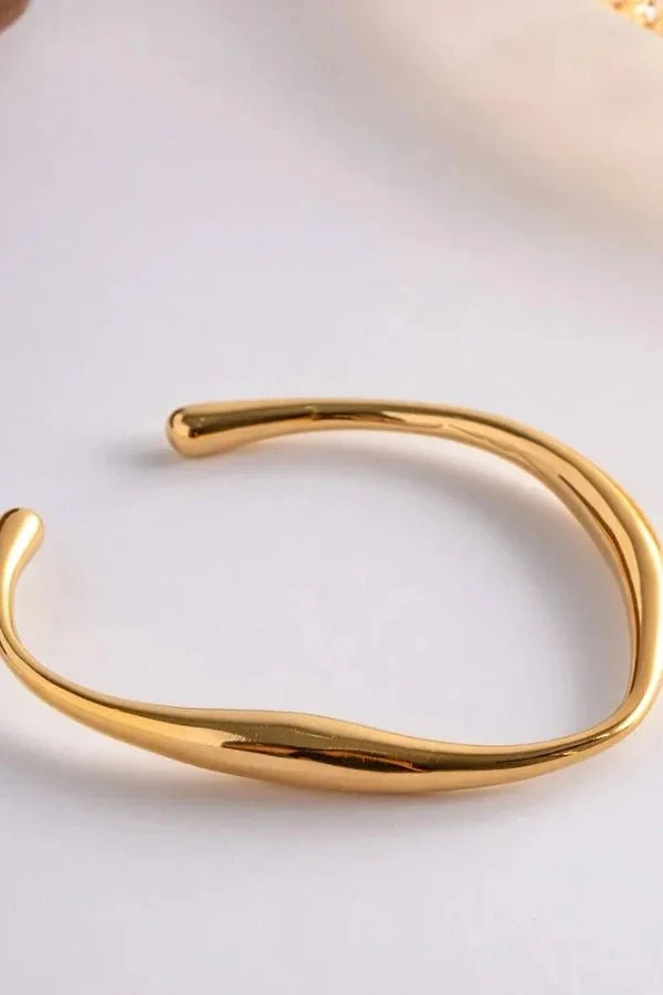 Bracelets : Avery Gold Bangle in van Vandaliamo