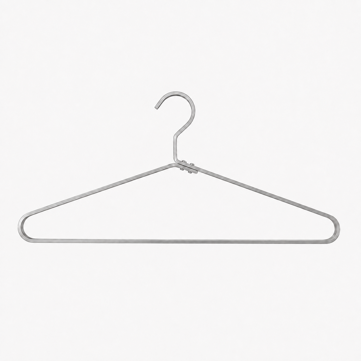 Kleiderbügel : Non-slip Slim Aluminum Hangers in Silver Finish van Vandaliamo