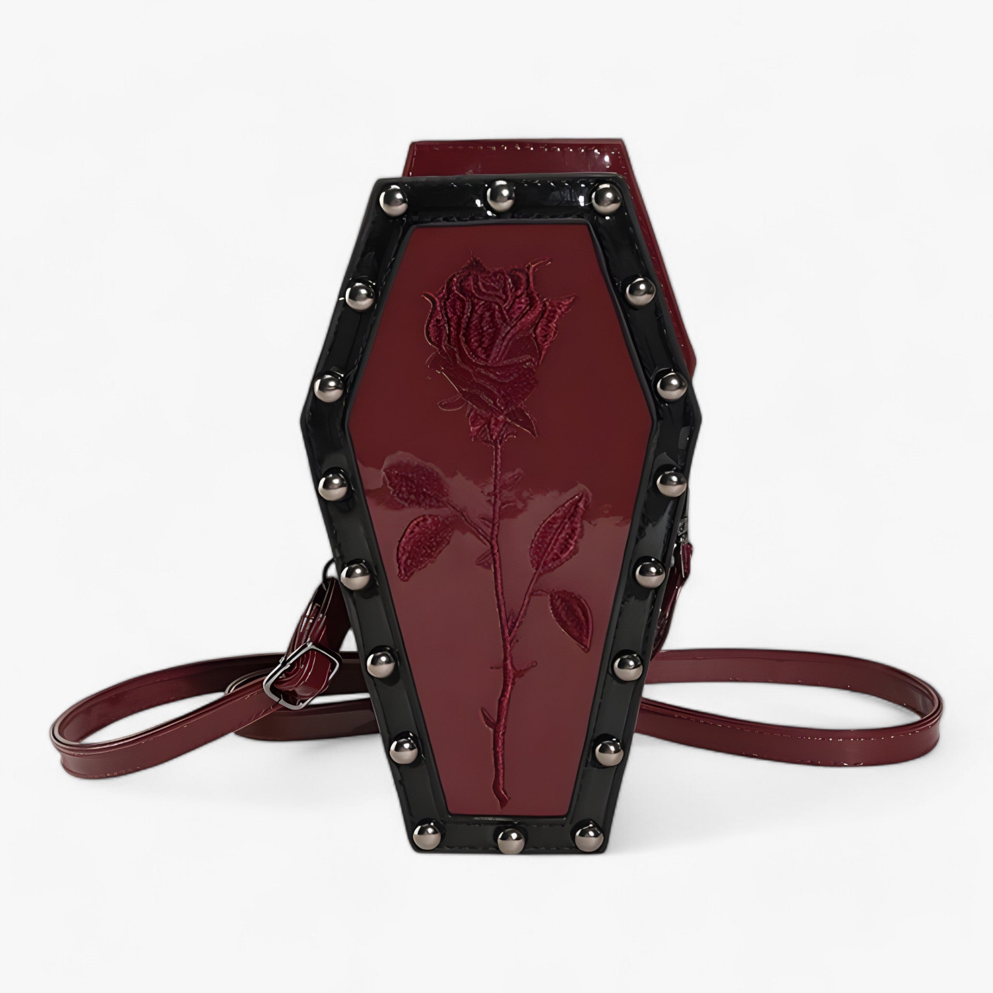 bags : Gothische Schoudertas Dames - Trendy Koffertas in Stijl 1 van Pantino