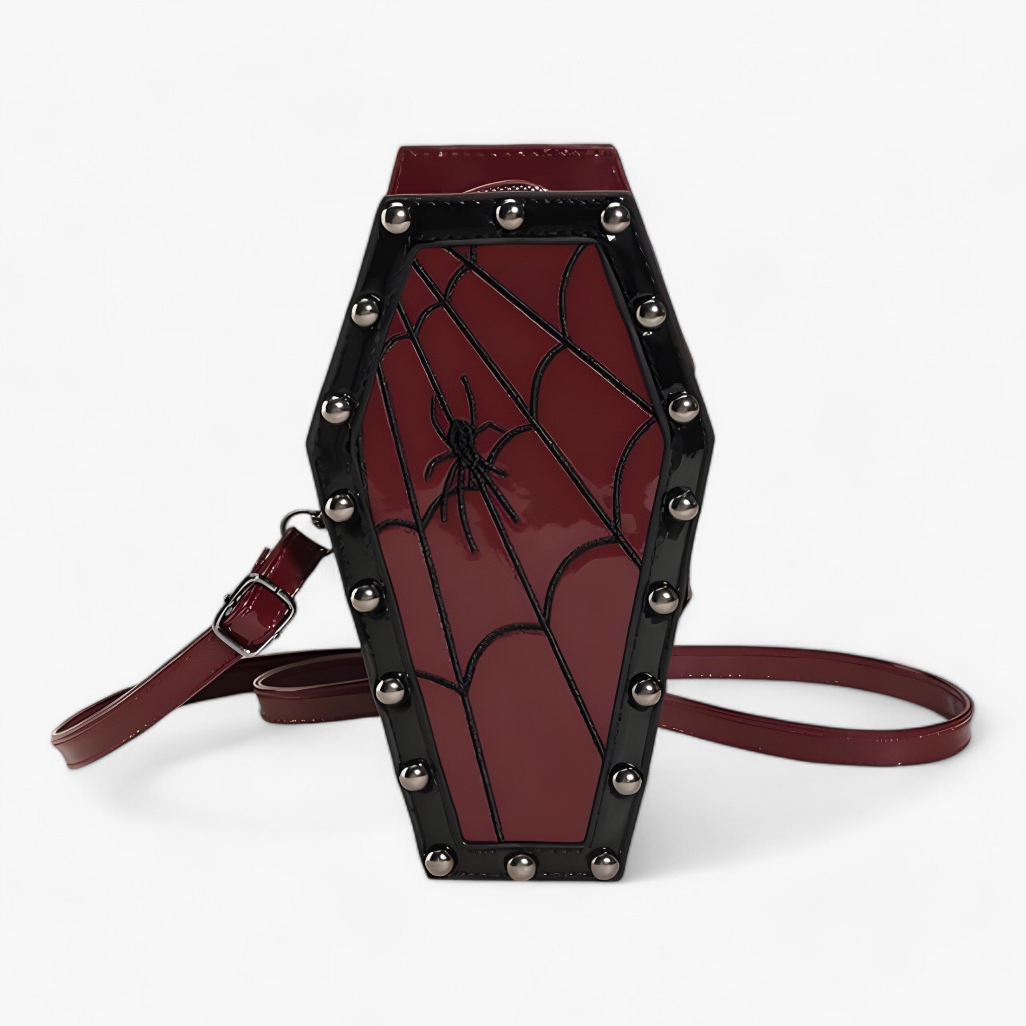 bags : Gothische Schoudertas Dames - Trendy Koffertas in Stijl 5 van Pantino