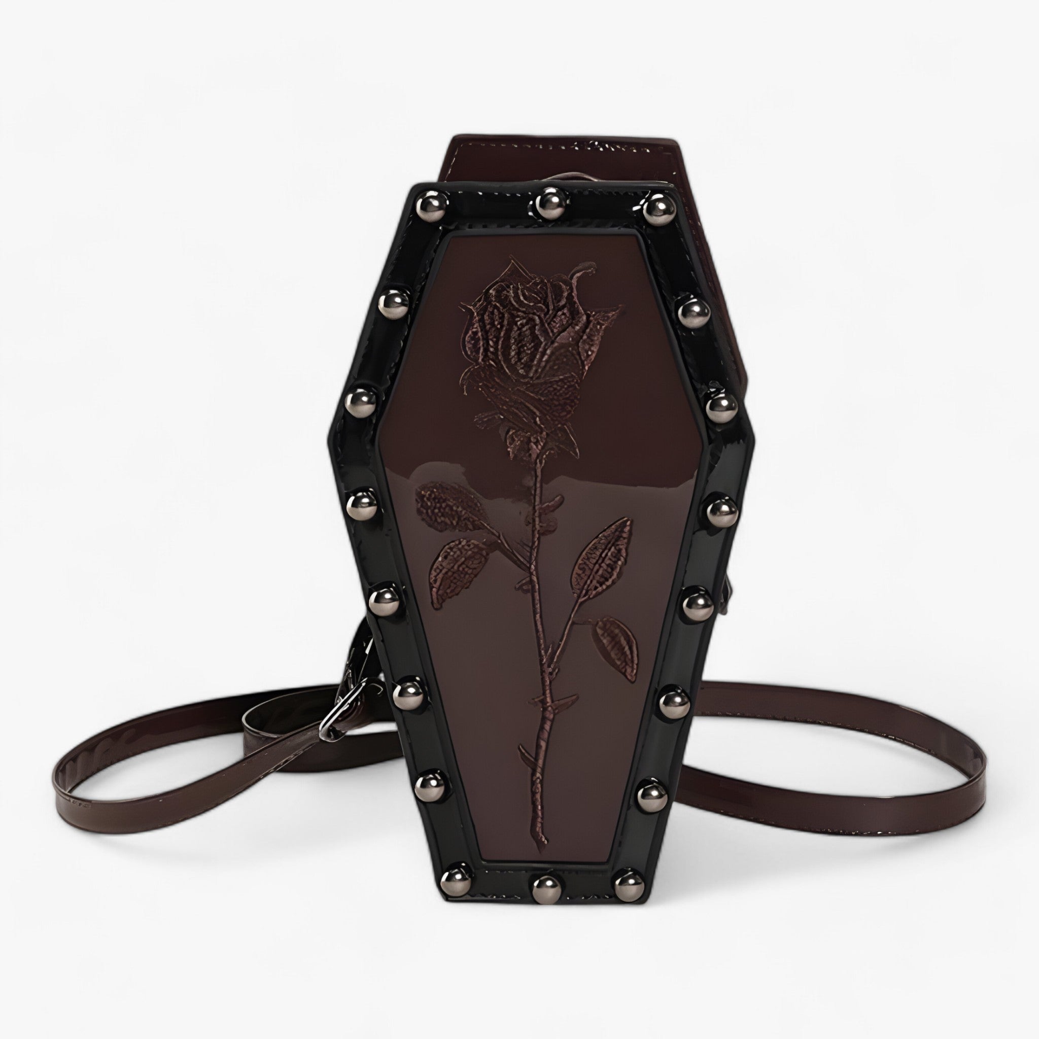 bags : Gothische Schoudertas Dames - Trendy Koffertas in Stijl 4 van Pantino