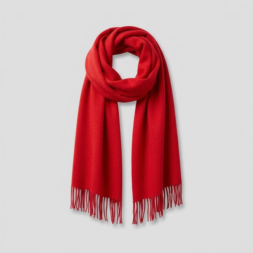 Accessories : Cashmere Scarf - Trendy Winter Style, CashmereChic in van Vanda Liamo