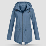 Women's Parka - Drawstring Hood with Extended Back Hem
